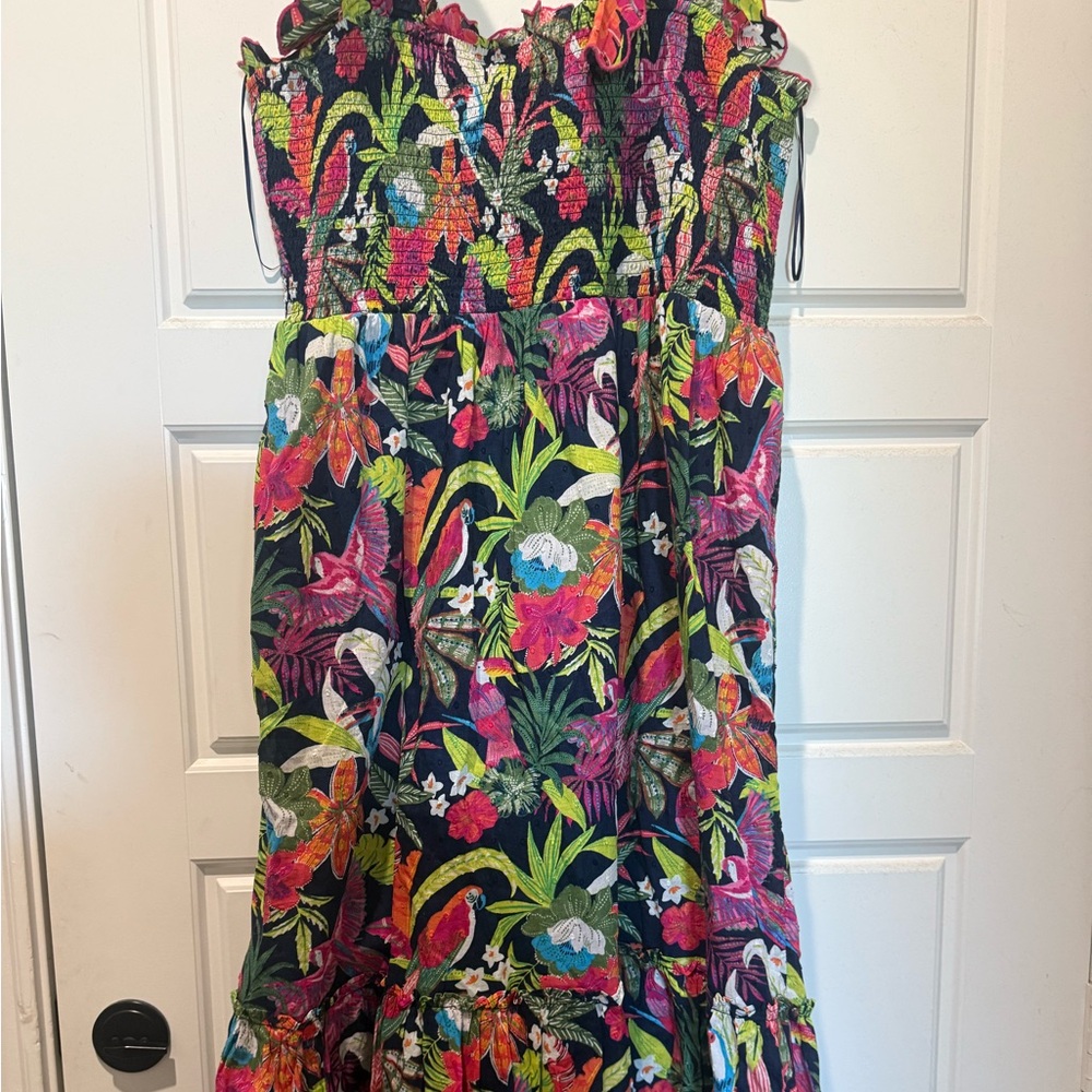 Crown & Ivy Floral Maxi Dress - Multicolor